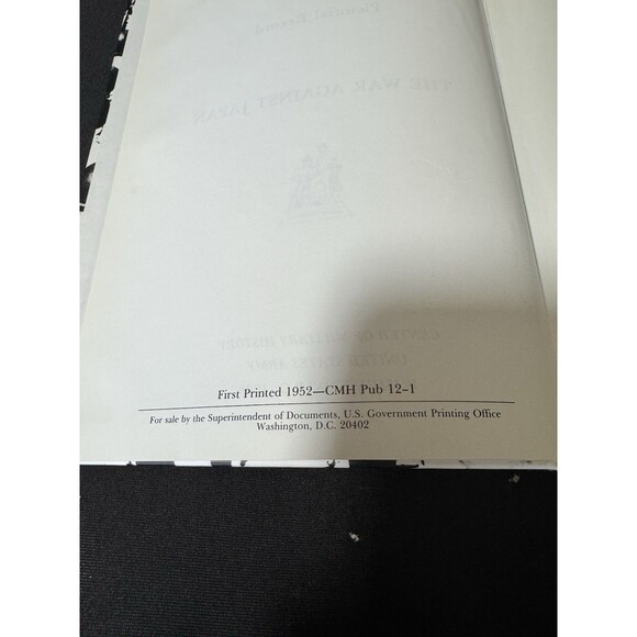 U.S.ARMY IN WORLD WAR II:  THE WAR AGAINST JAPAN - 50th Anniversary Edition - Picture 6 of 7